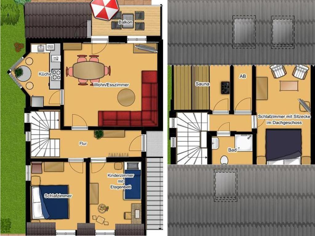 Haus Sommerwind; Wohnung 3 Sankt Peter-Ording Eksteriør billede