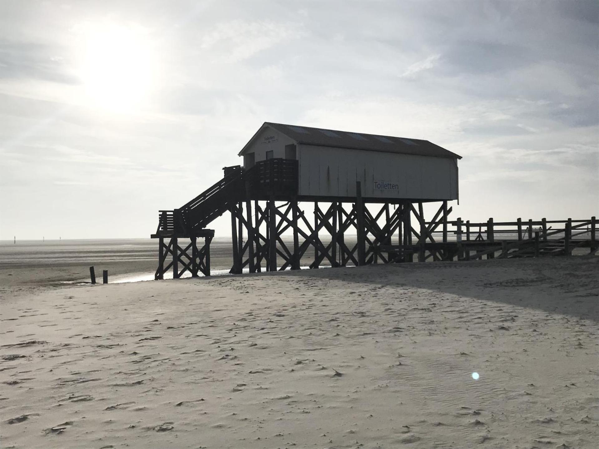 Haus Sommerwind; Wohnung 3 Sankt Peter-Ording Eksteriør billede